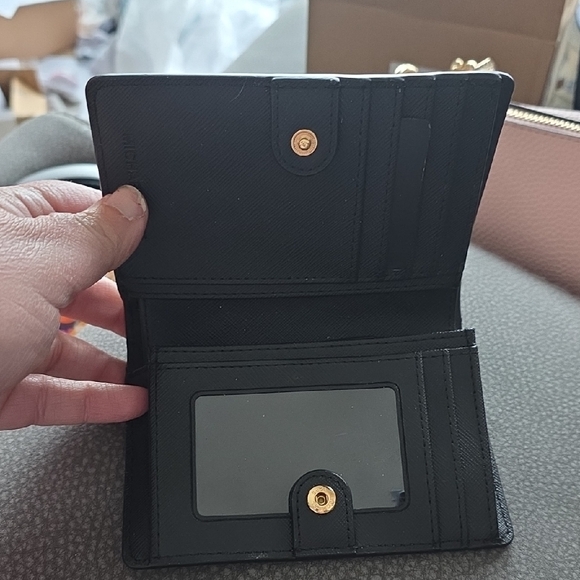 Michael Kors Black Leather Wallet - Picture 4 of 8